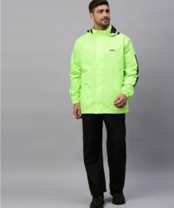 Green Stylish Raincoat for Mens