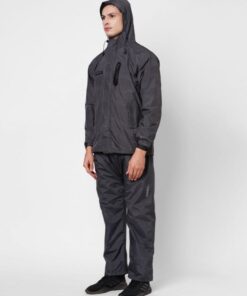 Travelbug High Grey Raincoat Set for Mens