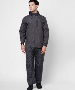 Travelbug High Grey Raincoat Set for Mens