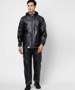 Travelbug High Grey Raincoat Set for Mens