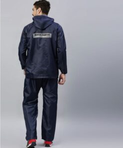 Navy Blue Raincoat for Mens