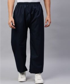 Navy & Blue Reversible Raincoat Set for Mens