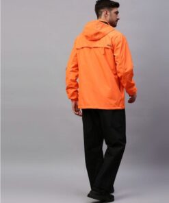 Orange Stylish Raincoat for Mens