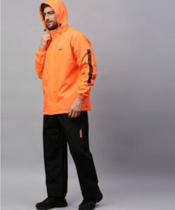 Orange Stylish Raincoat for Mens