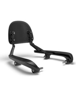 Black Passenger Backrest Mounts for Meteor 350
