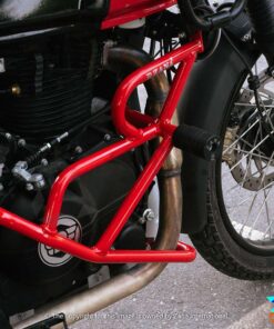 Red Engine Frame for Himalayan BS6 and Scram 411