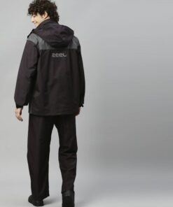 Ridersuit Brown Color Rain Coat Set for Men