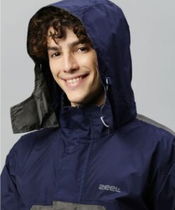 Ridersuit Navy Blue Stylish Raincoat Set for Men