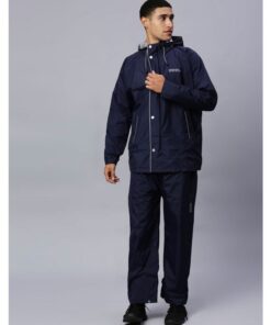 Royal Blue Stylish Raincoat for Mens