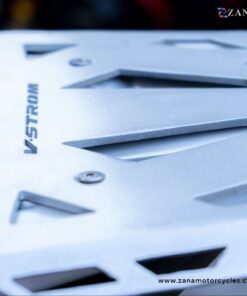 Silver Top Rack Plate for Suzuki V-Strom 250