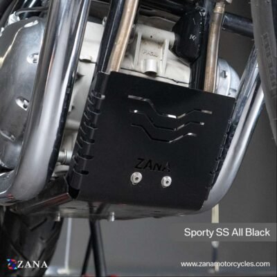All Black Sporty Bash Plate for GT-Interceptor 650 – ZI-8090