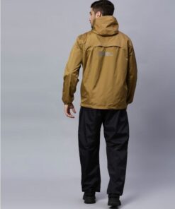 Stylish Coffee Color Raincoat Set for Men