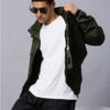 Stylish Olive Color Raincoat Set for Men
