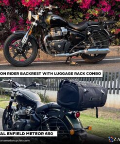Top Rack with Pillion Backrest for RE Meteor 650