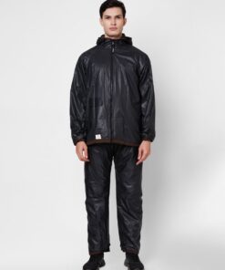 Travelbug Deep Brown Raincoat for Mens