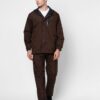 Travelbug Deep Brown Raincoat for Mens