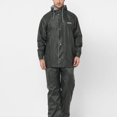 Windy Grey Raincoat for Mens (Jacket+Pant) – Zeel