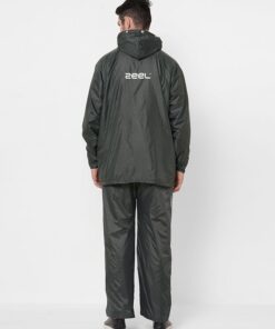 Windy Grey Raincoat for Mens