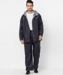 Windy Royal Blue Raincoat for Mens