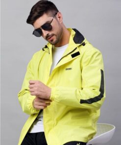 Yellow Stylish Raincoat for Mens