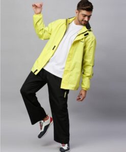 Yellow Stylish Raincoat for Mens