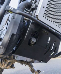 Yezdi Adventure Black Bash Plate