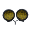 7 Led White and Yellow 70W Fog Light with Yellow Filter