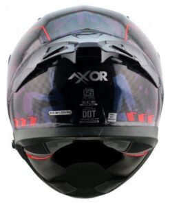 Apex Carbon Big Checks Glossy Carbon Red Helmet
