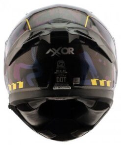 Apex Carbon SC Glossy Carbon Neon Yellow Helmet