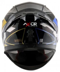 Axor Apex Chromtech Black Blue Helmet