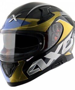 Axor Apex Chromtech Black Blue Helmet