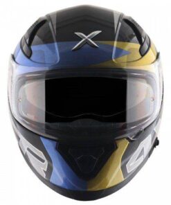 Axor Apex Chromtech Black Blue Helmet