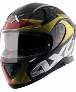 Axor Apex Chromtech Black Red Helmet