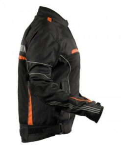 Axor Black Orange Diva Bike Riding Jacket