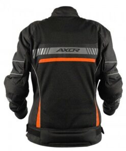 Axor Black Orange Diva Bike Riding Jacket