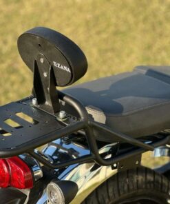 BLACK TOP RACK WITH PLATE FOR CB350 HNESS