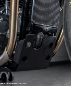 Black Bash Plate for Triumph Street Scrambler