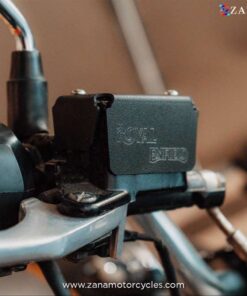 Black Front Fluid Reservoir Cover for Himalayan BS6