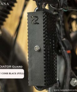 Black Full Radiator Guard for Himalayan BS3-BS4 and BS6