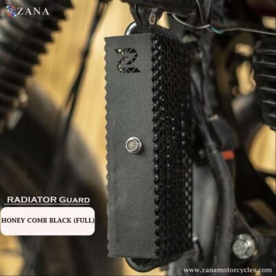 Black Full Radiator Guard for Himalayan BS3-BS4 and BS6
