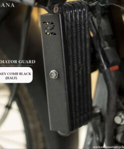 Black Half Radiator Guard for Himalayan BS3-BS4 and BS6