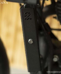 Black Half Radiator Guard for Himalayan BS3-BS4 and BS6