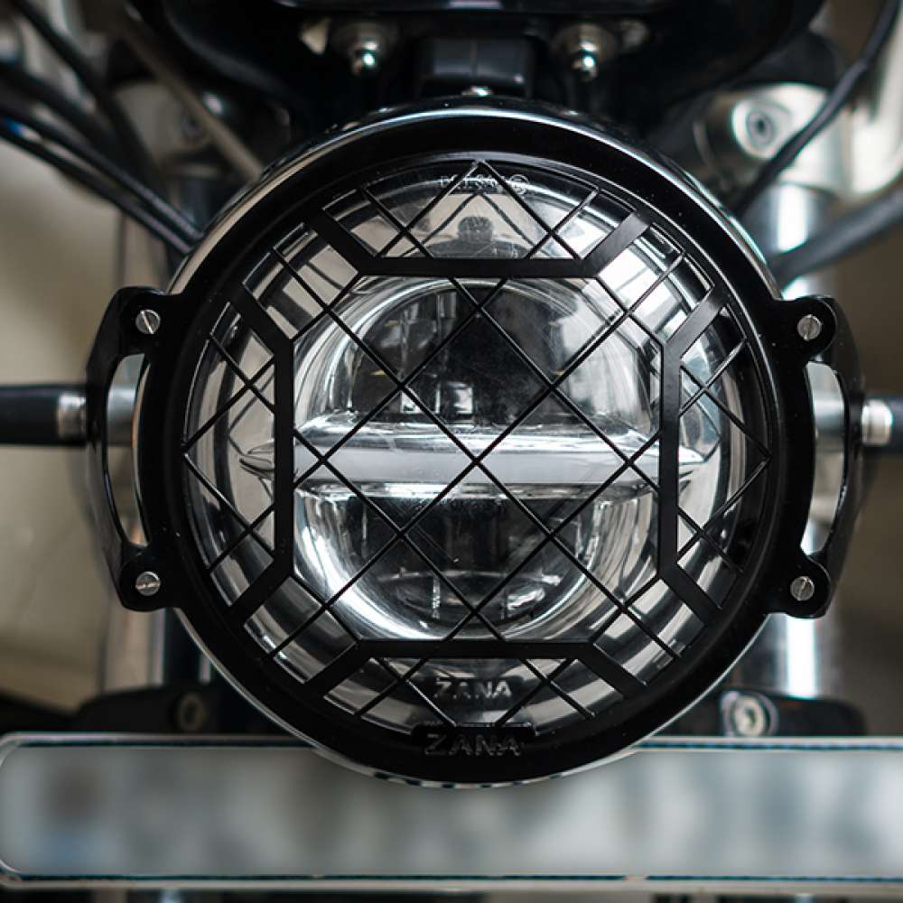 Black Headlight Grill Type-4 for GT and Interceptor 650