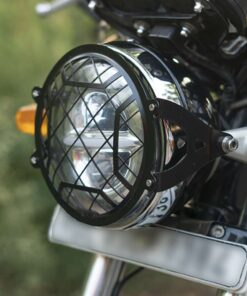 Black Headlight Grill Type-4 for GT and Interceptor 650