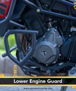 Black Lower Engine Guard for Triumph Tiger 850