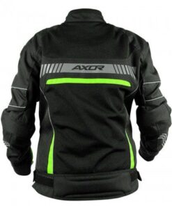 Black Neon Yellow Diva Bike Riding Jacket