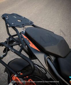 Black Top Rack with Plate T-2 for KTM Duke 125 (2019-22)
