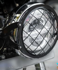 Buy Black Headlight Grill Type-0 for GT and Interceptor 650