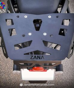 Black Top Rack Plate for Yezdi Adventure