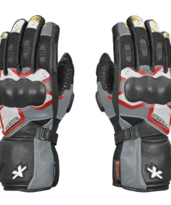 Viaterra Kruger Red and Yellow Riding Gloves